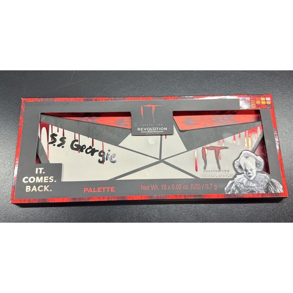 Revolution IT Chapter Two S.S. GEORGIE 18 Color Eyeshadow Palette NEW Unique